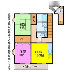 グランシャリオＦＵＪＩの物件間取画像